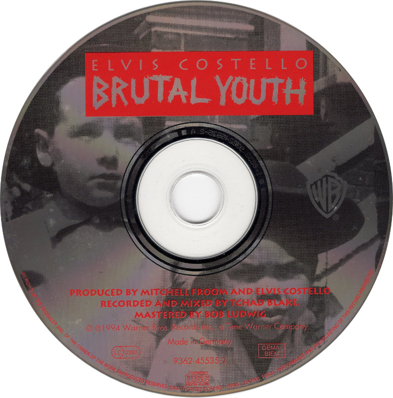 Elvis Costello  Brutal Youth : CD